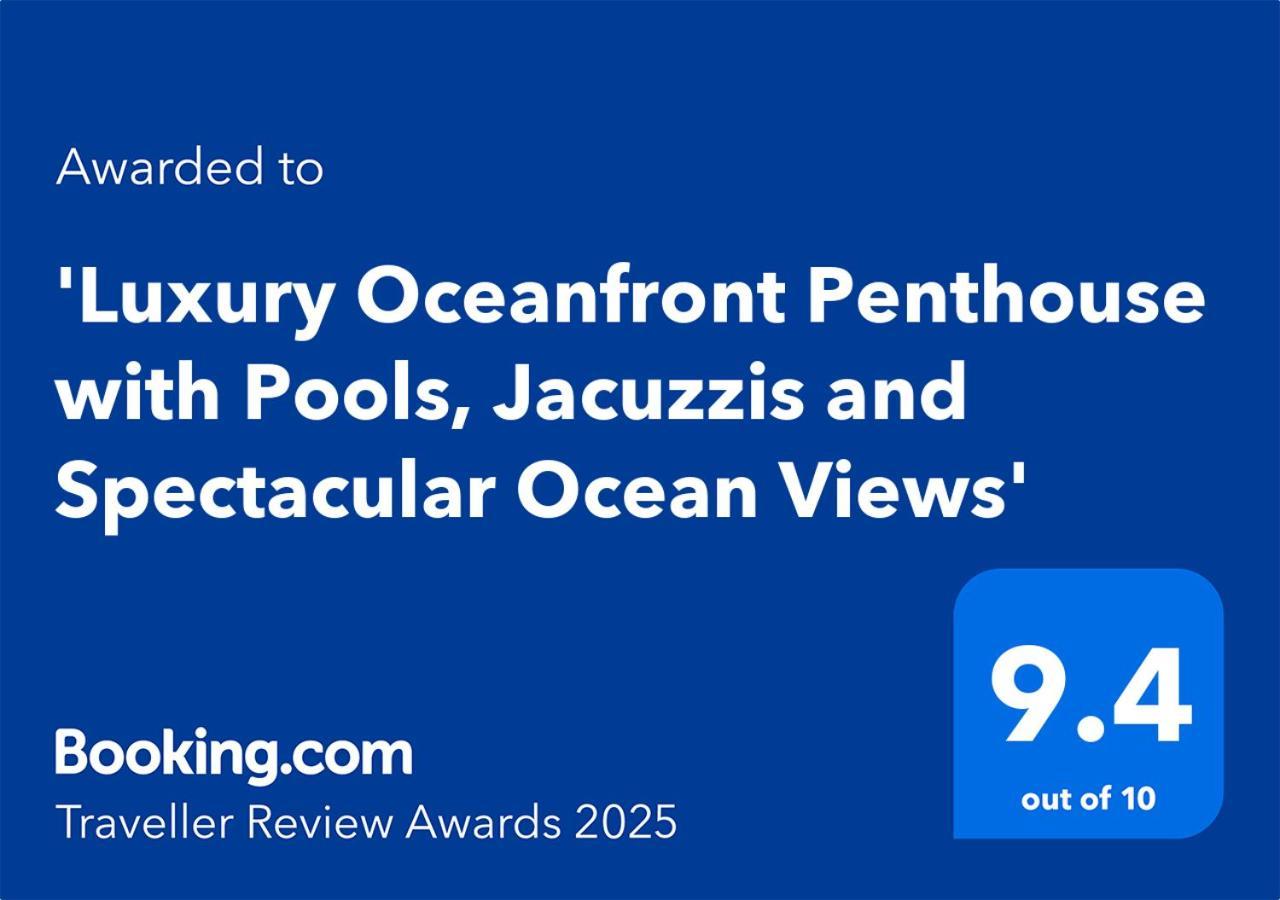 Appartamento 'Luxury Oceanfront Penthouse With Pools, Jacuzzis And Spectacular Ocean Views' Rosarito Esterno foto